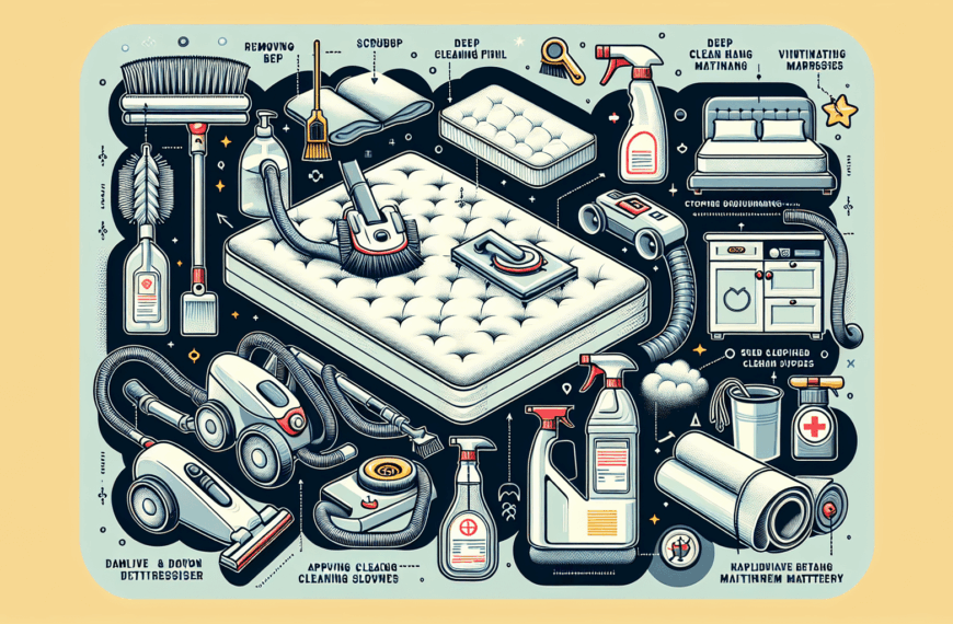 Guía Completa para la Limpieza y Cuidado de Colchones