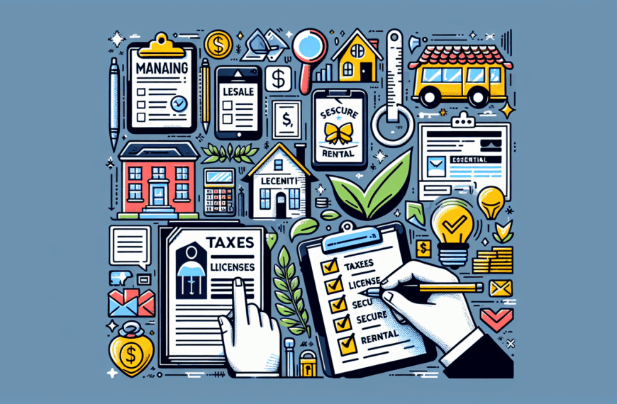 Guía Completa para la Gestión de tu Negocio: Impuestos, Licencias y Alquiler Seguro