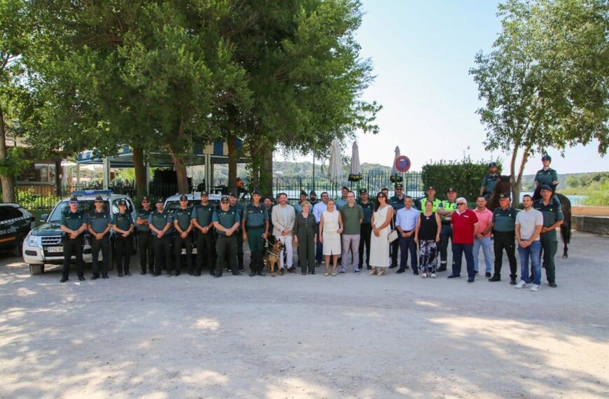 Hasta diez unidades de Guardia Civil vigilarán las Lagunas de Ruidera durante el fin de semana con 22.000 personas presentes