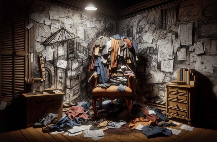 La Psicología del Caos: El Misterio de la Silla de la Ropa