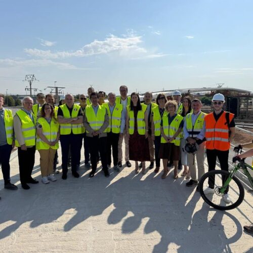 La pasarela ciclopeatonal que conectará Miguelturra y Ciudad Real estará lista en septiembre