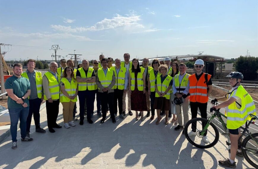 La pasarela ciclopeatonal que conectará Miguelturra y Ciudad Real estará lista en septiembre