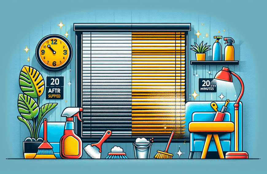 Limpia tu Estor en 20 Minutos Sin Desmontarlo: Guía Exprés