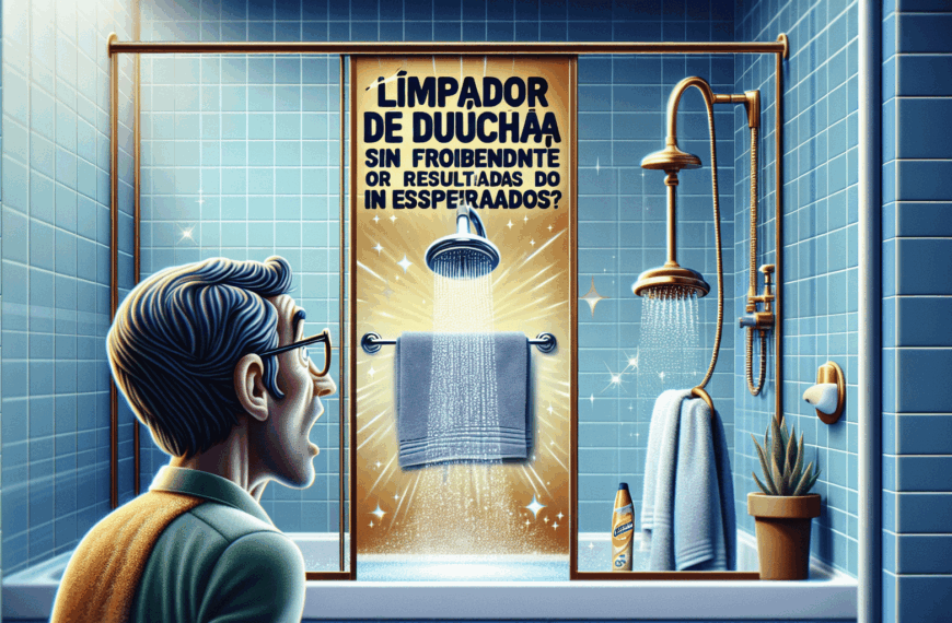 Limpiador de Ducha Sin Frotar de Mercadona: ¿Eficacia Sorprendente o Resultados Inesperados?