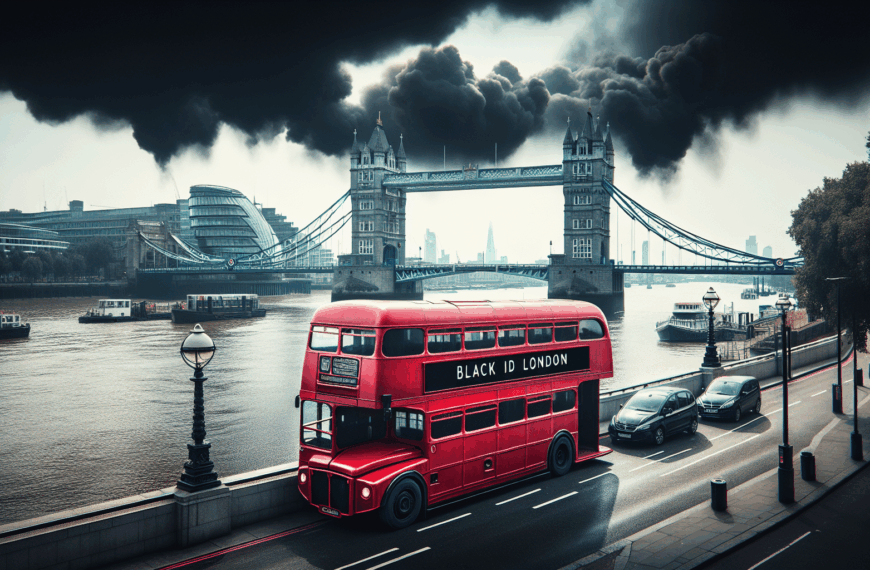 Londres Combate la Turismofobia: Icono Urbano Se Viste de Negro