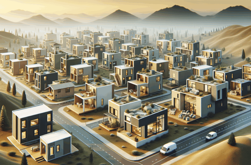 Minicasas Modulares: Innovación y Flexibilidad para un Estilo de Vida Actual