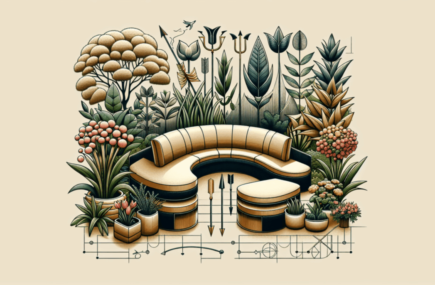 Muebles Curvos: La Elección Ideal para un Jardín Libre de Peligros