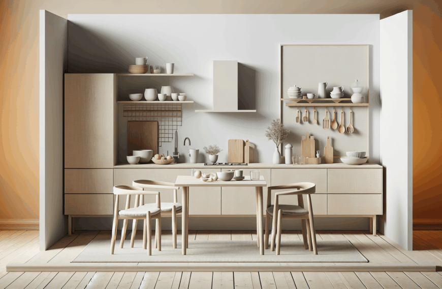 Muebles de Cocina Nórdica: Estilo Minimalista para un Hogar Eficiente