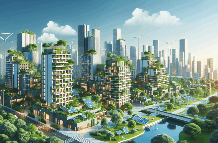 Oasis Urbano: Viviendas Elevadas con Terraza y Sostenibilidad Energética