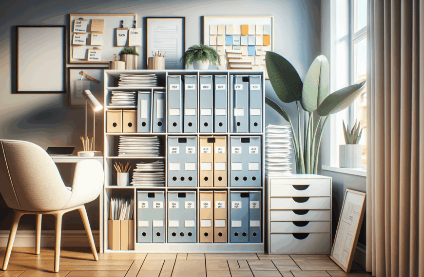 Organización Chic: Transforma tu Salón Con un Ingenioso Hack de Ikea para tus Documentos