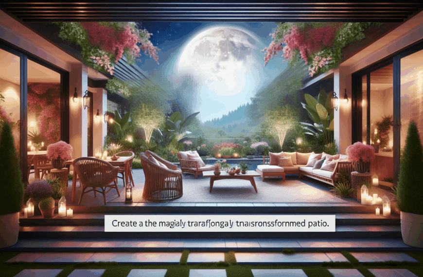 Patio Transformado: Nuestro Refugio Mágico en Casa