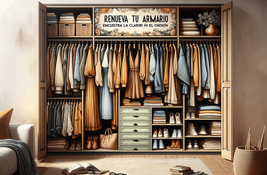 Renueva Tu Armario: Encuentra la Claridad en el Orden