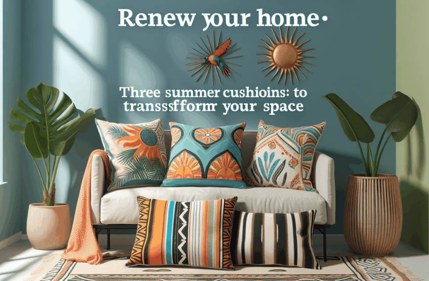Renueva Tu Hogar: Tres Cojines Veraniegos de Pepco para Transformar Tu Espacio