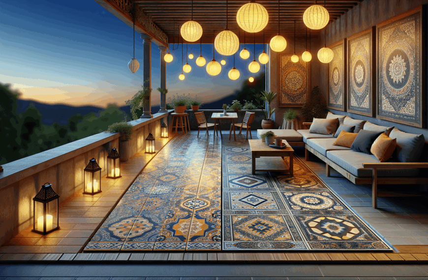 Renueva Tu Terraza: Transformación Con Baldosas de Leroy Merlin Sin Necesidad de Obras