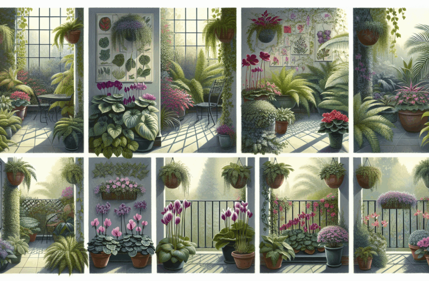 Siete Plantas Resilientes para Revitalizar Espacios Sombrosos en Jardines, Patios y Balcones