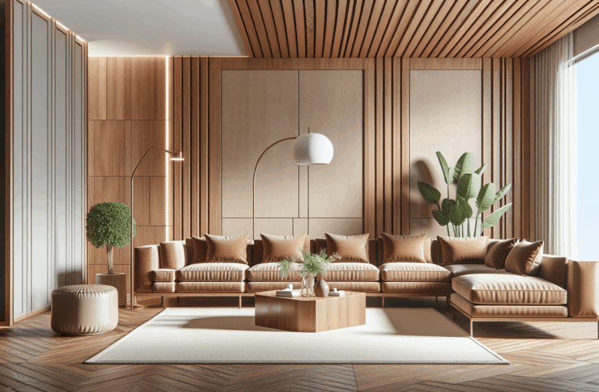 Sofás Adosados a la Pared: Optimiza el Espacio en Salones Rectangulares