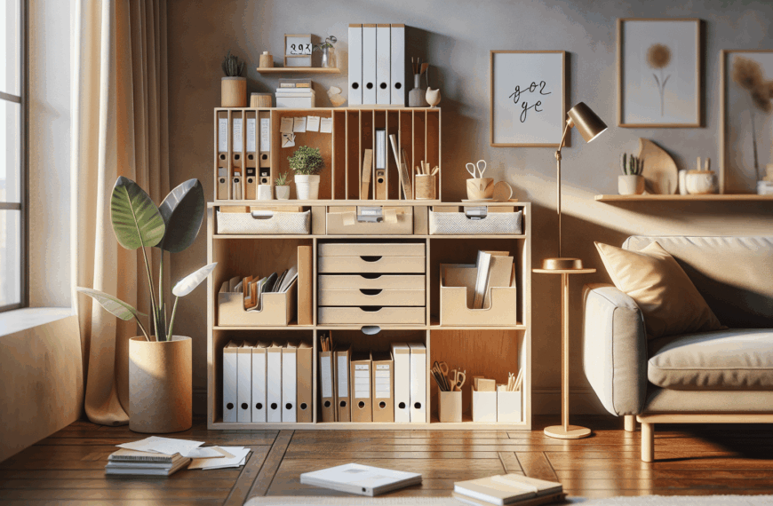 Organiza tus Papeles con Estilo: Un Ikea Hack Sencillo para el Salón