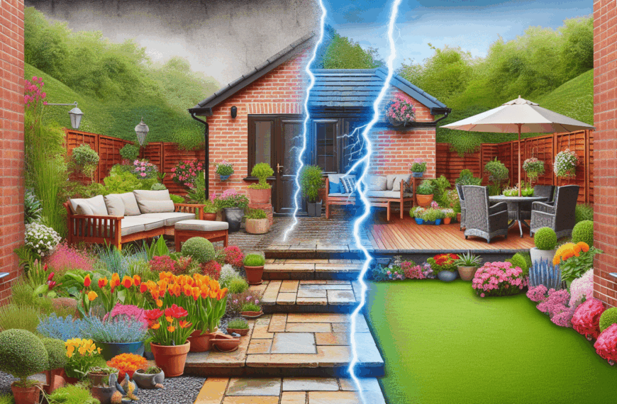 Renueva Tu Espacio Exterior al Instante: Patio y Jardín