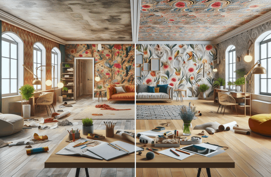 Transformación Asombrosa: El Encanto del Papel Pintado en tus Espacios