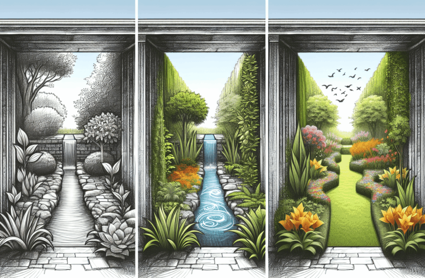 Metamorfosis Verde: Tres Oasis en un Jardín Angosto