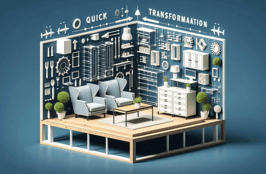 Transforma Tu Espacio al Instante: Reformas Express con Muebles de Ikea