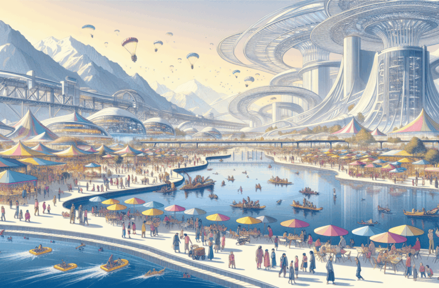 Un Mundo Asombroso: La Vida de 10,000 Personas en un Espacio Único