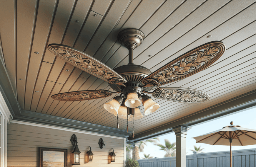 Ventilador de Techo Exterior con Diseño Discreto en Leroy Merlin