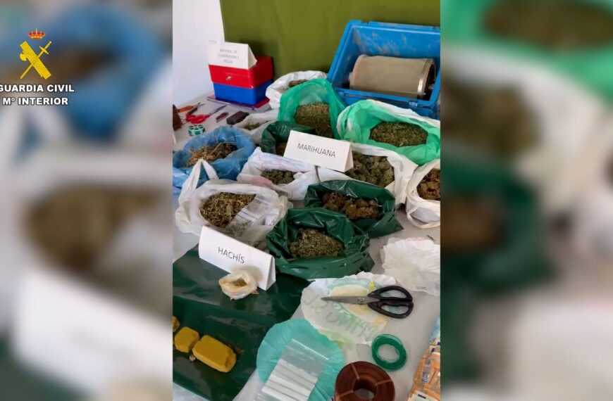 La Guardia Civil detiene a un grupo criminal dedicado al cultivo y tráfico de drogas