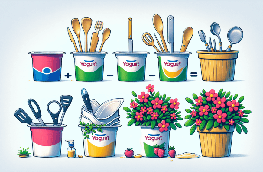 Transforma Botes de Yogur en Cestas Versátiles para el Hogar y el Jardín