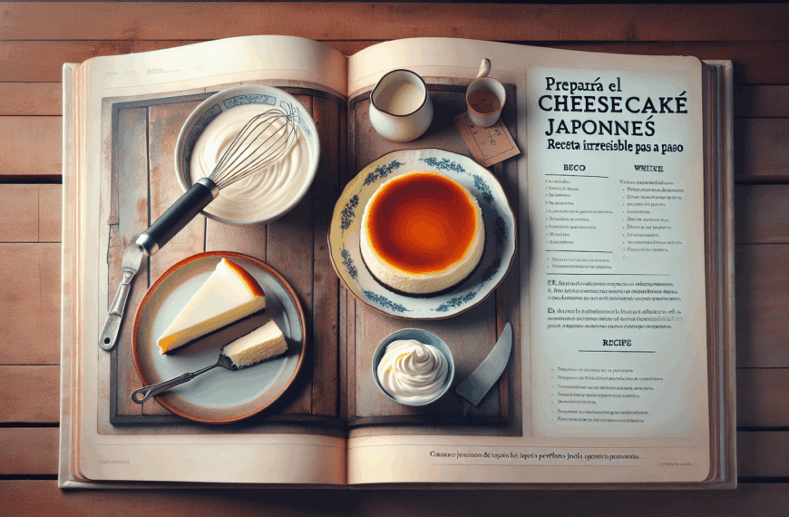 Prepara el Cheesecake Japonés Perfecto: Receta Irresistible paso a paso