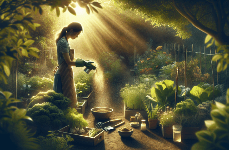 Soluciones Caseras para Mantener un Jardín Libre de Plagas