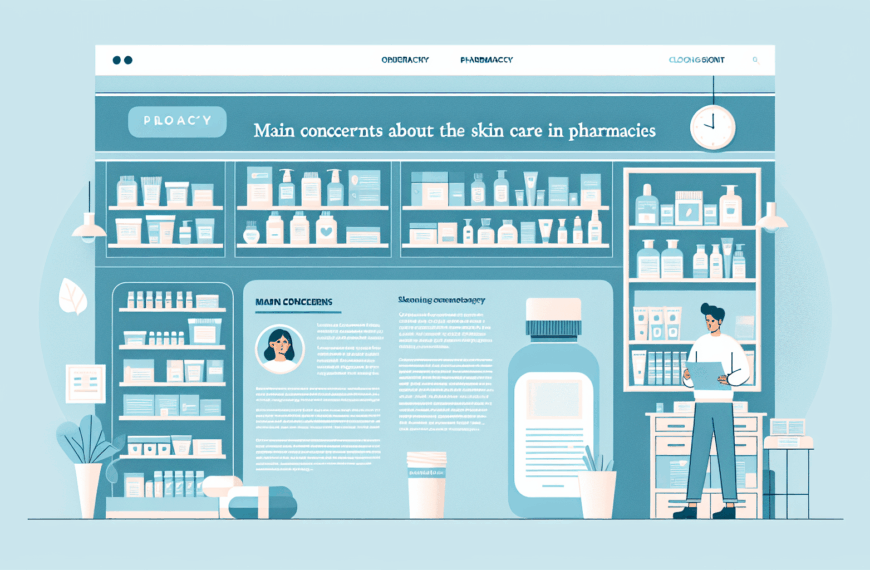 Principales Inquietudes sobre el Cuidado de la Piel en Farmacias