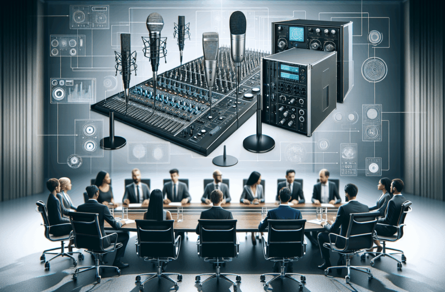 Implementación de Audio Profesional de Alta Calidad por Góriz Telecomunicación para Empresas