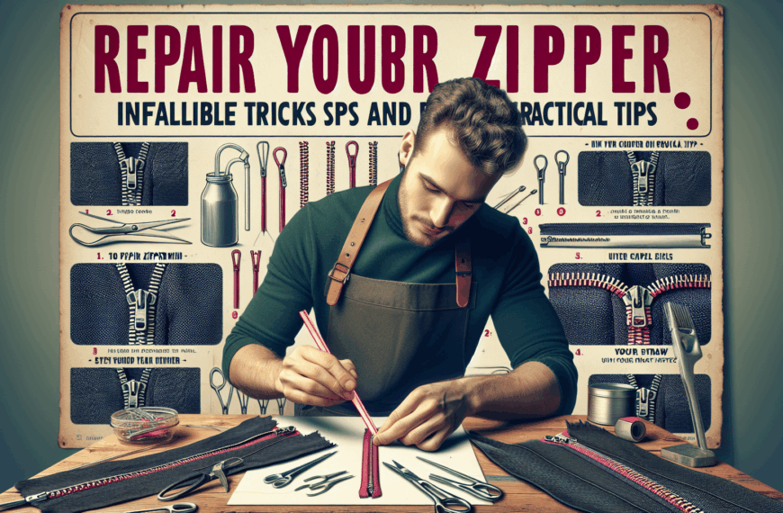 Repara tu Cremallera con una Pajita: Trucos Infalibles y Consejos Prácticos