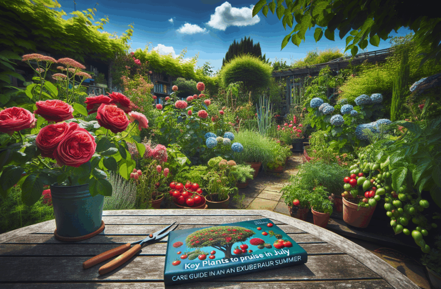 Plantas Clave para Podar en Julio: Guía de Cuidados para un Verano Exuberante