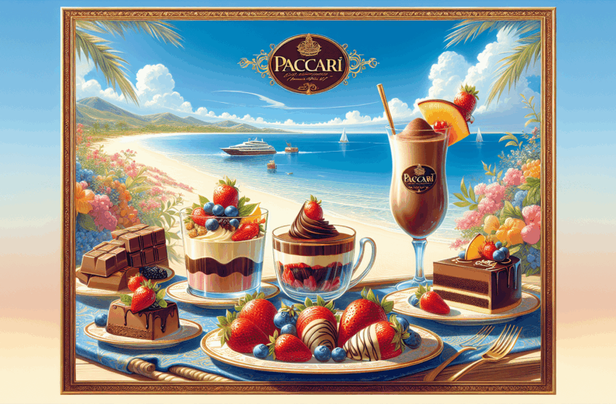 Cuatro Exquisiteces Veraniegas con el Chocolate Más Galardonado de Paccari