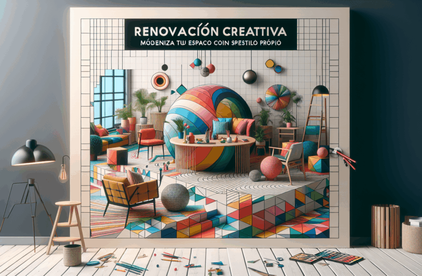 Renovación Creativa: Moderniza Tu Espacio con Estilo Propio