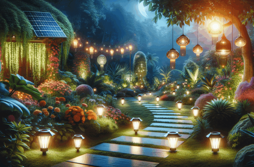 Lámpara Solar: Convierte Tu Jardín en un Paraíso a Precios Increíbles