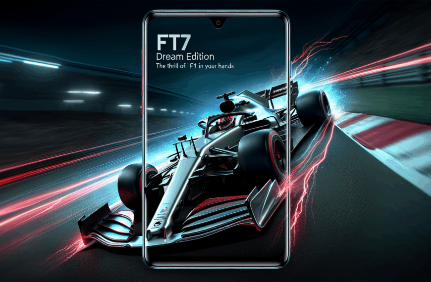 Realme Presenta la GT7 Dream Edition: La Adrenalina de la F1 en tus Manos