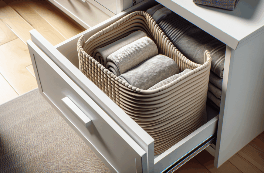 Cesto Plegable Para Ropa: La Solución Discreta en Tu Cajón