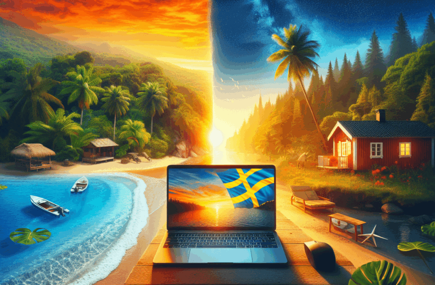 Adiós a las Noches Tropicales: Teletrabajo desde una Casa de Verano en Suecia