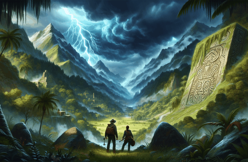 Alejo y Luisa en el Corazón del Valle Salvaje: Secretos y Tormentas al Descubierto