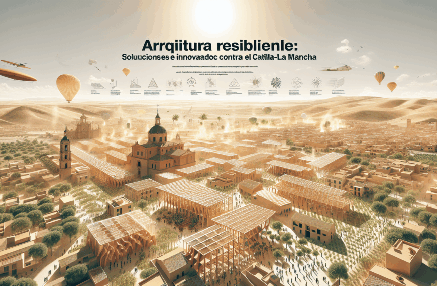 Arquitectura Resiliente: Soluciones Innovadoras Contra el Calor Extremo en Castilla-La Mancha