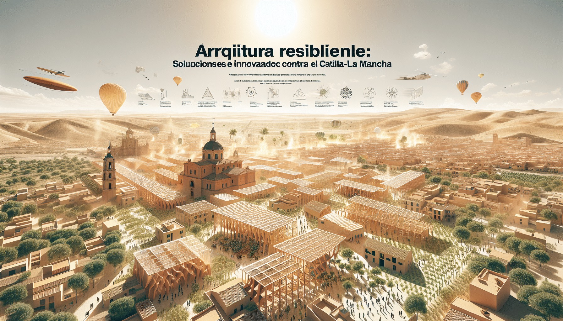 Arquitectura Resiliente: Soluciones Innovadoras Contra el Calor Extremo en Castilla-La Mancha