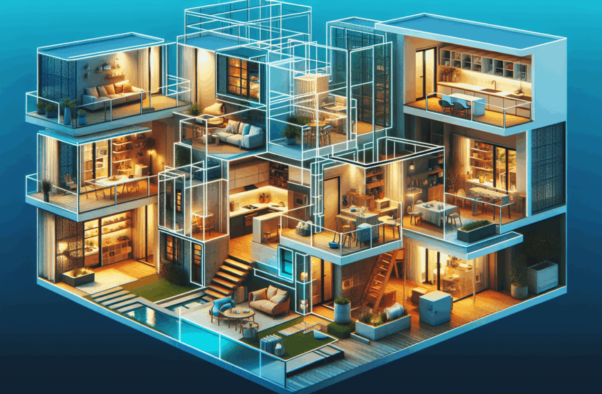 Espacios Conectados: Ideas Innovadoras para Mini Pisos con Balcones Integrados