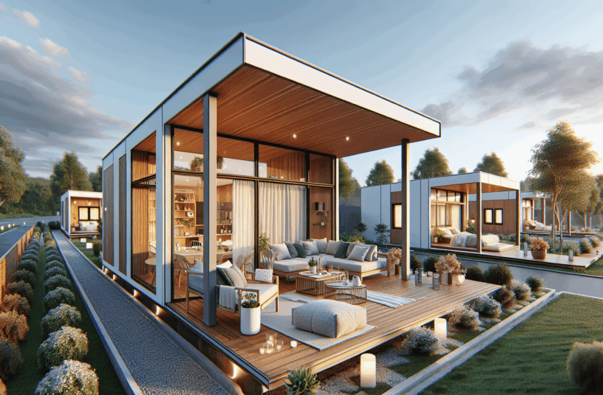 Revolución en España: Casa Prefabricada de Tres Habitaciones con Terraza por Menos de 37.000 Euros