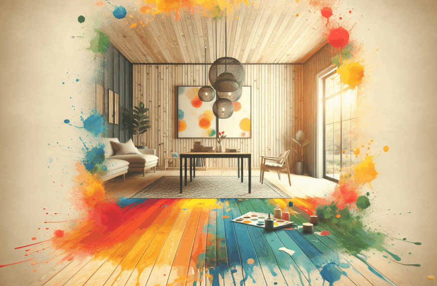 Colores Vibrantes: El Suelo Nórdico que Reinventa la Tradición Clásica