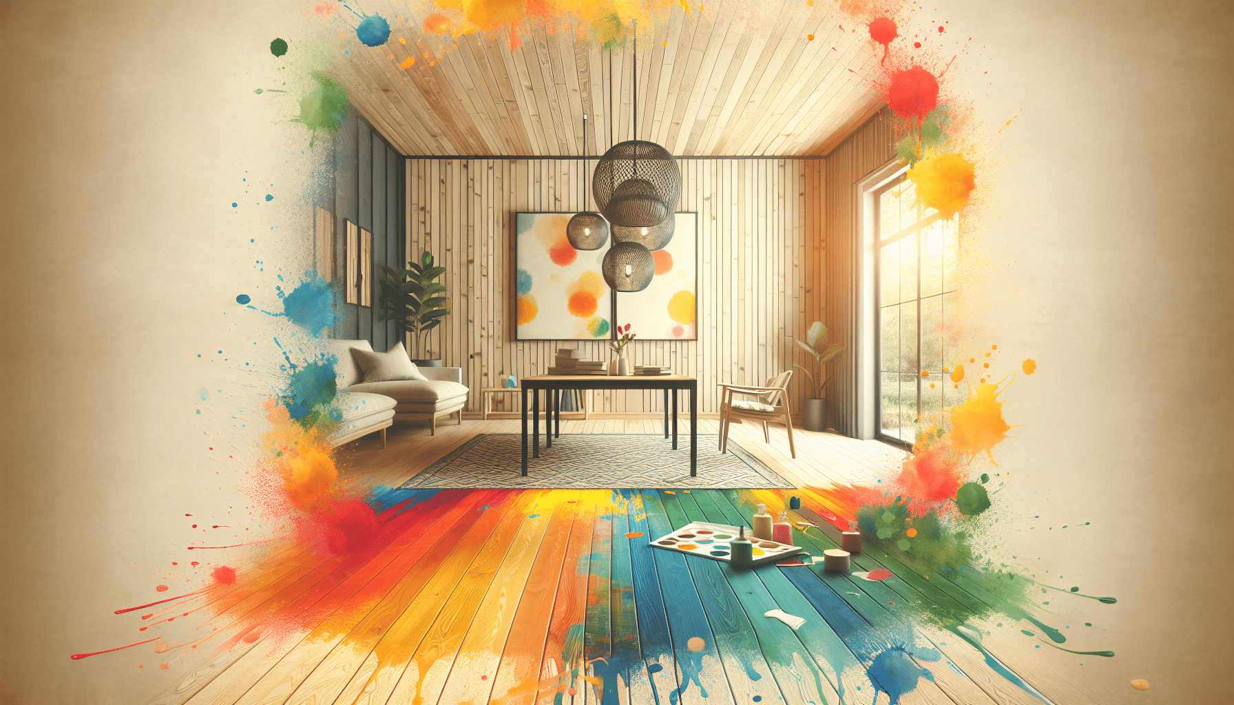 Colores Vibrantes: El Suelo Nórdico que Reinventa la Tradición Clásica