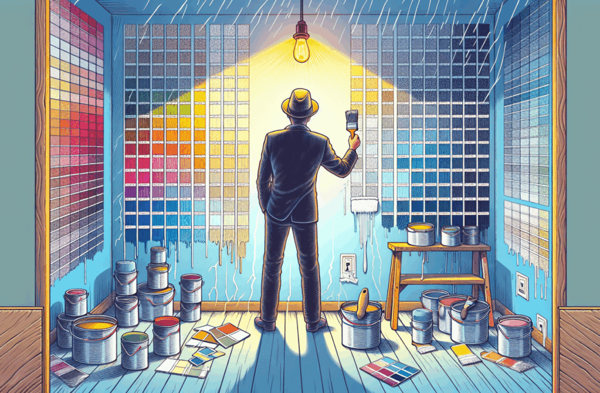 Guía Definitiva para Escoger el Color Ideal: La Clave de Probar Muestras en la Pared