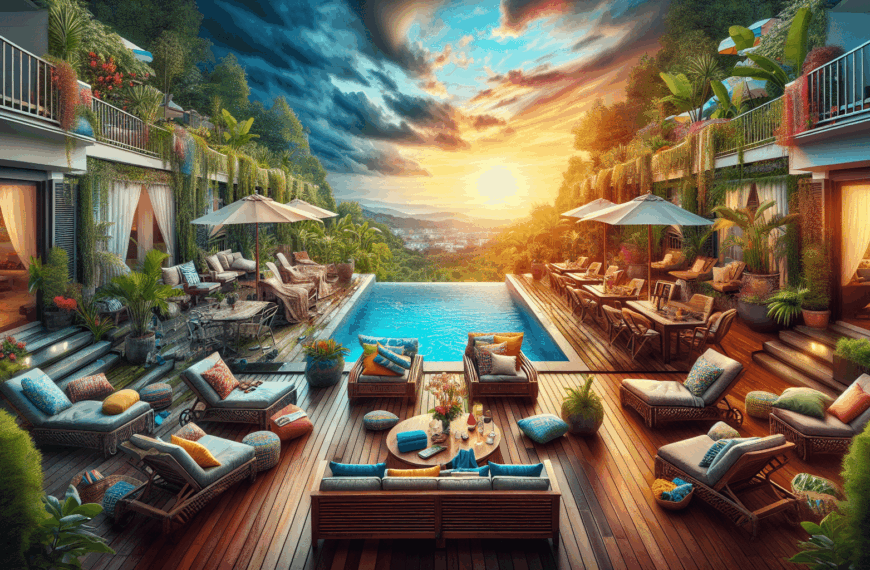 De Amenaza a Paraíso: La Asombrosa Metamorfosis de una Terraza Familiar en un Resort de Lujo